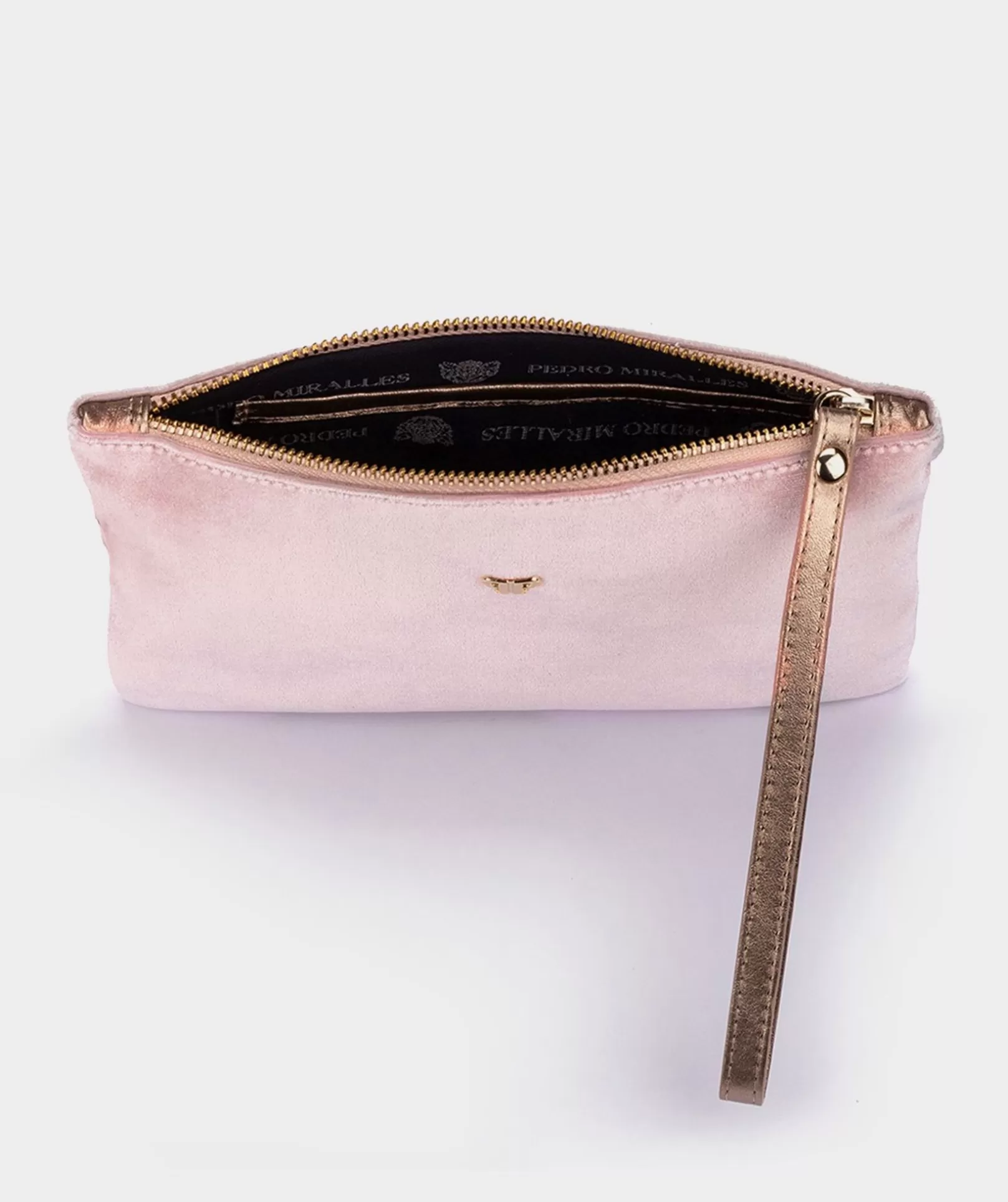 Pedro Miralles Handtasche Aus Samt Velvet Nude | Accessoires Partytaschen